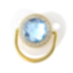 Thumbnail: Bling Diamond Baby Pacifier Rhinestone Luxury Pacifier PA free Silicone Infant 