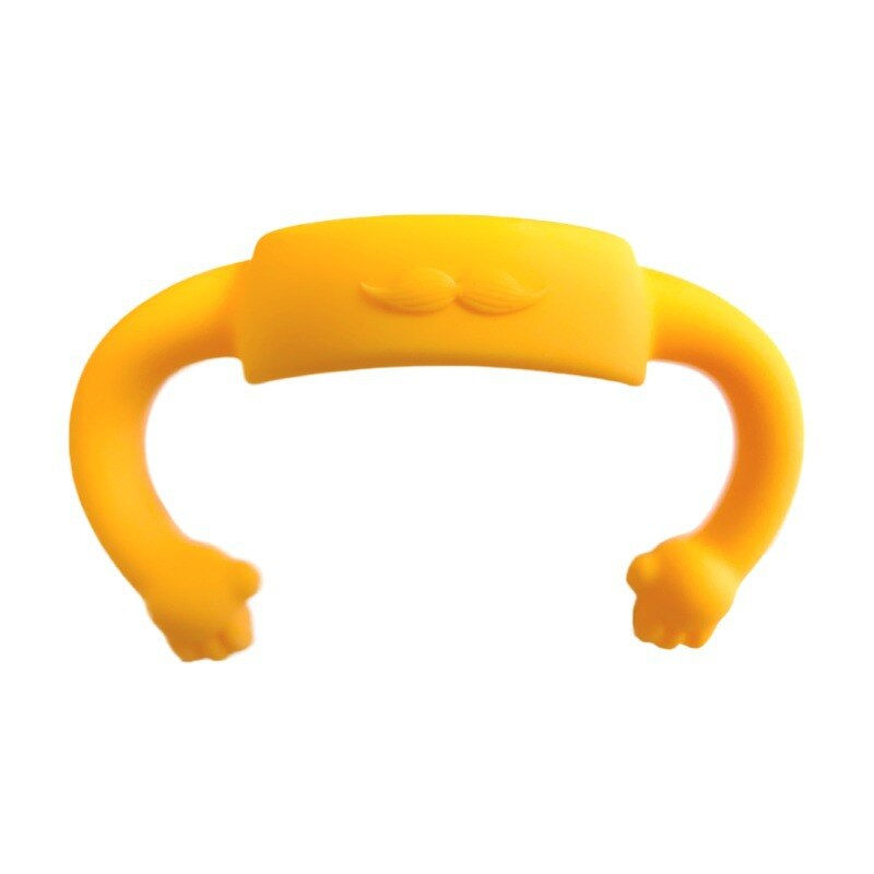 Thumbnail: Baby Bottle Grip Handle Silicone Wide Mouth Handles for Universal Milk Bottles 