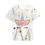 Thumbnail: Kids Boys T-shirt Baby Short Sleeve Unicorn Tops Children Summer Print 3D Sweat