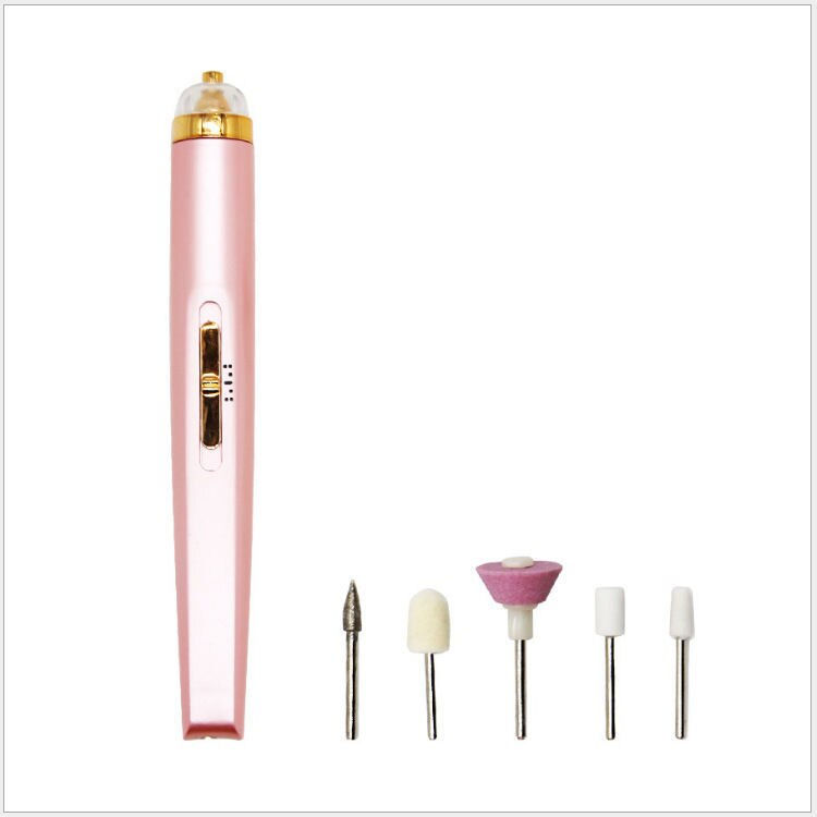 Thumbnail: Electric Nail Drill Sander Nail Manicure Machine Mill For Manicure With Light A