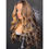 Thumbnail: Preplucked  26 Inch Soft Long Highlight Blonde Color Body Wave 13*6 Lace Wig Fo