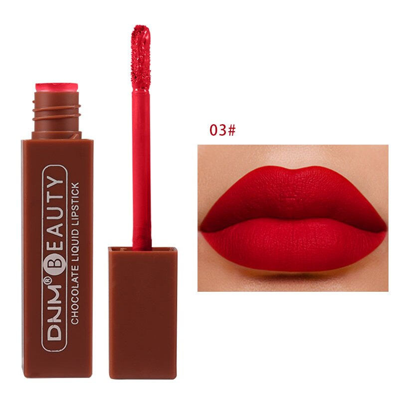Thumbnail: Matte Liquid Lipstick Waterproof Long Lasting Lip Gloss Tint Sexy Red Nude Purp