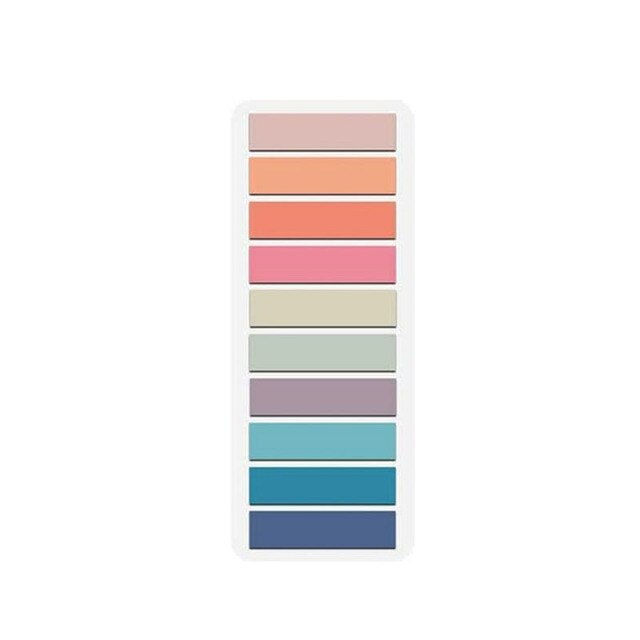 Thumbnail: 200 Sheets Colorful Sticky Notes Memo Pad Self Adhesive Label Index Tabs Bookma