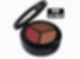 Thumbnail: 3 Colors Shimmer Glitter Eye Shadow Palette Makeup Copper Bronzer Sliver Grey M