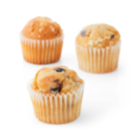 WISHALIVE FRESH Mini Blueberry Muffins, 2.6 oz Pouch, 3 Count (Shelf Stable)