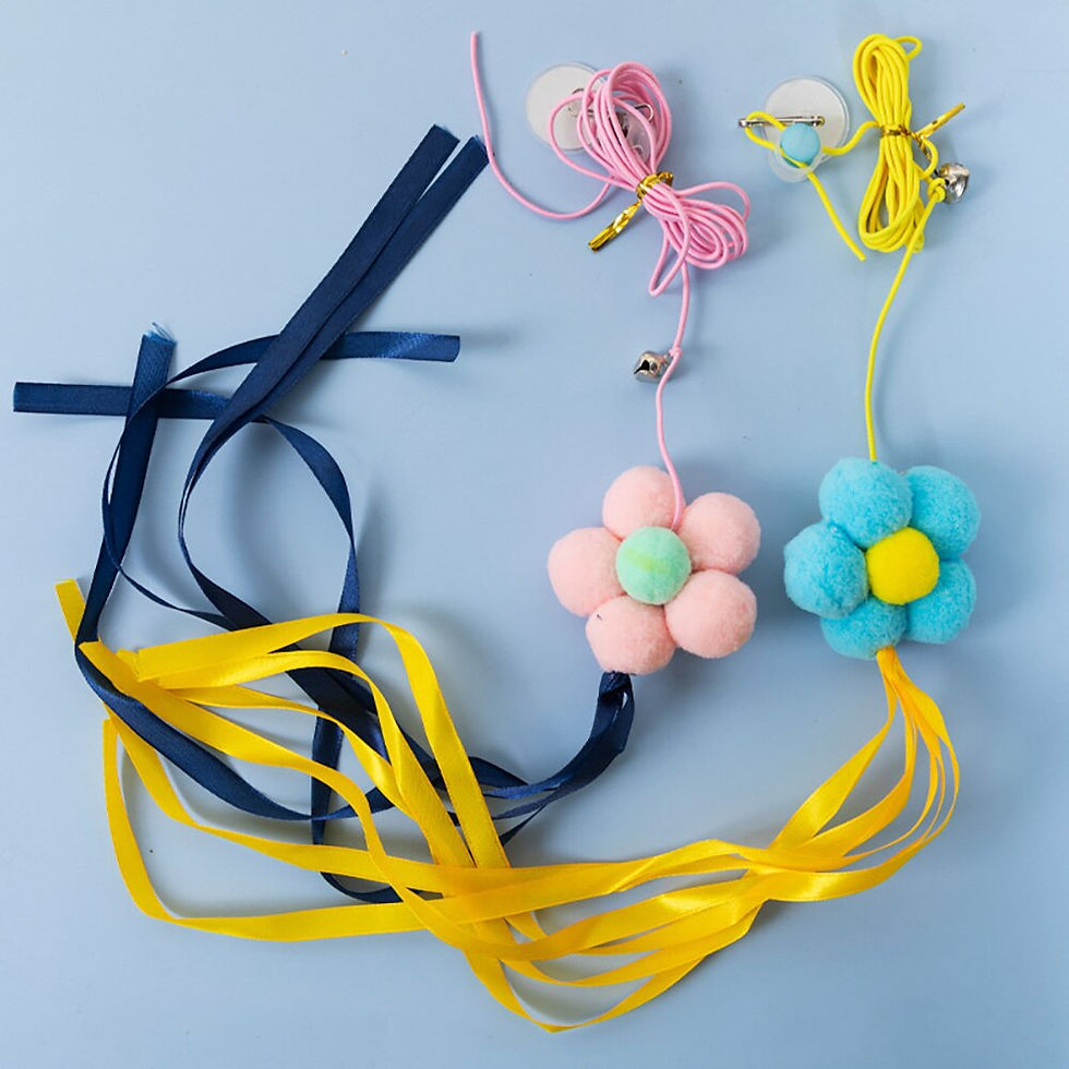 Thumbnail: Cat Toy Simulation Mouse Cat Scratch Rope Mouse Funny Kitten Interactive Toy Re