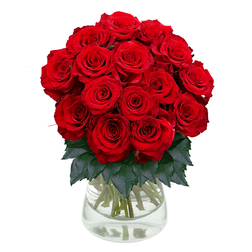 Thumbnail: 100 Stems of Red Paris Roses- Fresh Flower Delivery