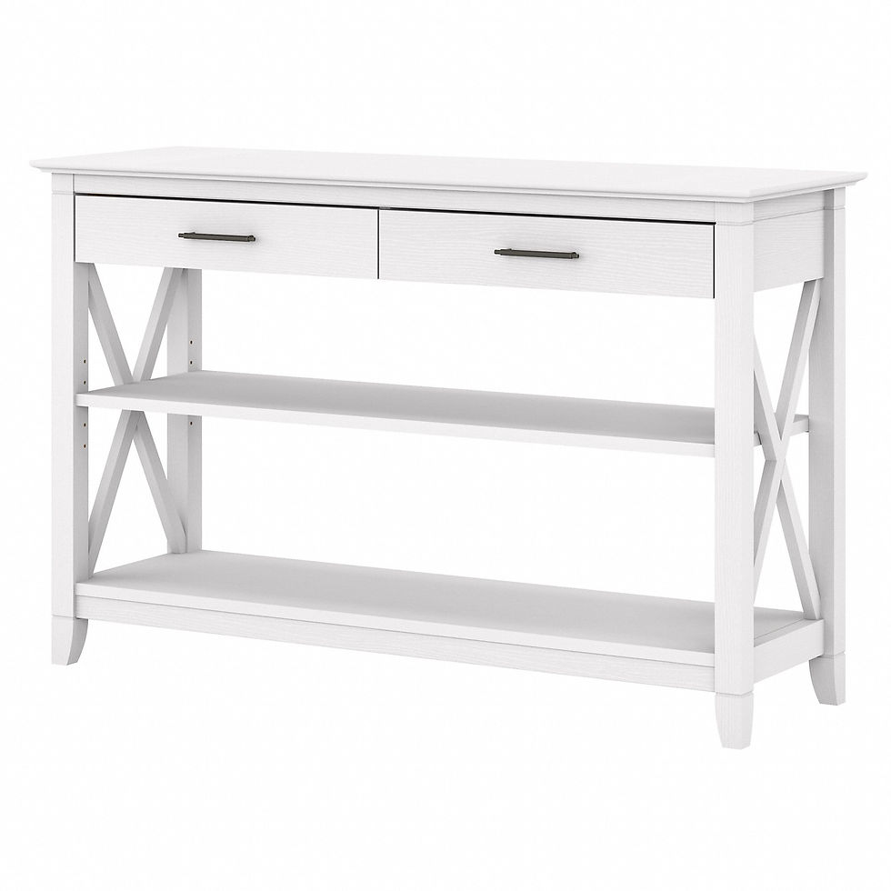 Thumbnail: Console Table with Drawers and Shelves
