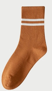Thumbnail: Yoga Socks Cotton Mid-tube Bottom Professional Non-slip Silicone Indoor Fitness