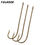 Thumbnail: 50PCS/lot High carbon steel hooks Metal long shank hooks Saltwater Fishing Hook