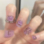 Thumbnail: 24Pcs checkerboard False Nails Wearable Fake Nails Full Cover Press On Square H