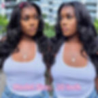 Thumbnail: Vallbest 30 Inch Human Hair Lace Frontal Wig Pre Plucked Brazilian Body Wave 13
