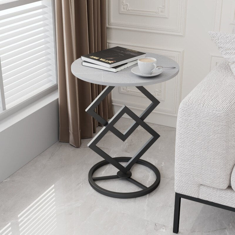 Thumbnail: Console Tables Coffee Round Minimalist Tea Table Light Luxury Living Room House