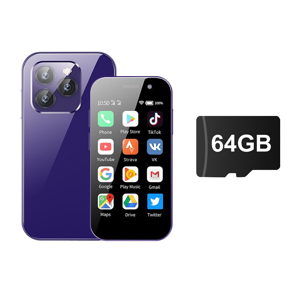 Thumbnail: SERVO 15 Pro, Small Smartphone Android 9.0, Network 4G LTE, 2GB+16GB Quad-Core,