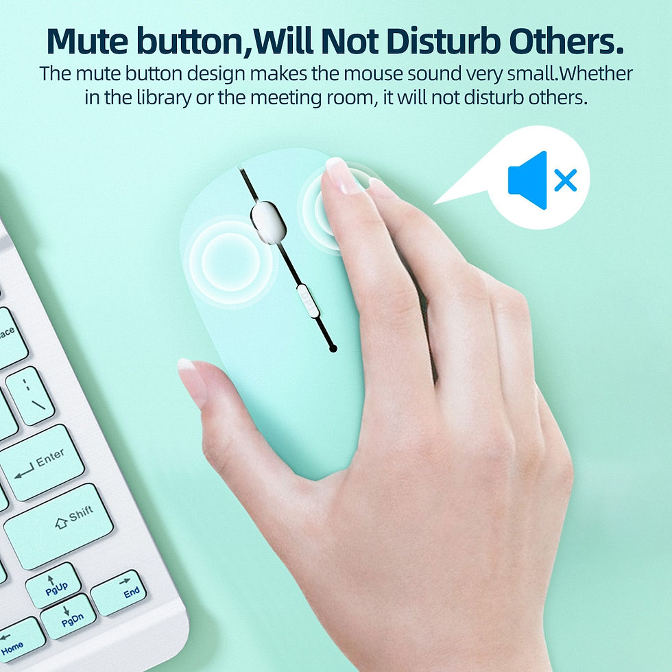 Thumbnail: Bluetooth Mouse For iPad Samsung Huawei Lenovo Android Windows Tablet Battery W