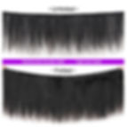 Thumbnail: 12A Peruvian Straight Bundles Bone Straight Human Hair Extensions 1/3/4 Bundles