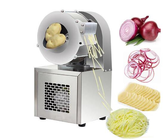 Thumbnail: 110V Multi-function Electric Potato Shredder Multifunctional Automatic Vegetabl