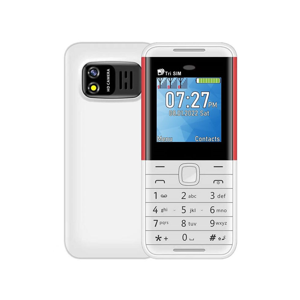 Thumbnail: SERVO 3 SIM Card 3 Standby 1.3" Tiny Screen mini Mobile Phone Auto call recorde