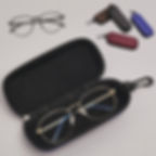 Thumbnail: New Glasses Storage Box Protable Eyewear Cases Cover Zipper Hard Eyewear Glasse