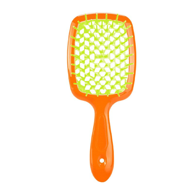 Thumbnail: Hair comb Detangling Tangled Hair Comb Hollow Out Massage Combs Anti-static Hai