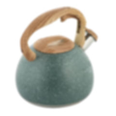 New Stainless Steel Whistling Tea Kettles Stove Top Enamel Food Grade Tea Pot W