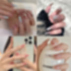 Thumbnail: 24pcs Detachable Finished Fingernails Almond Artificial Fake Nails With Glue Fu