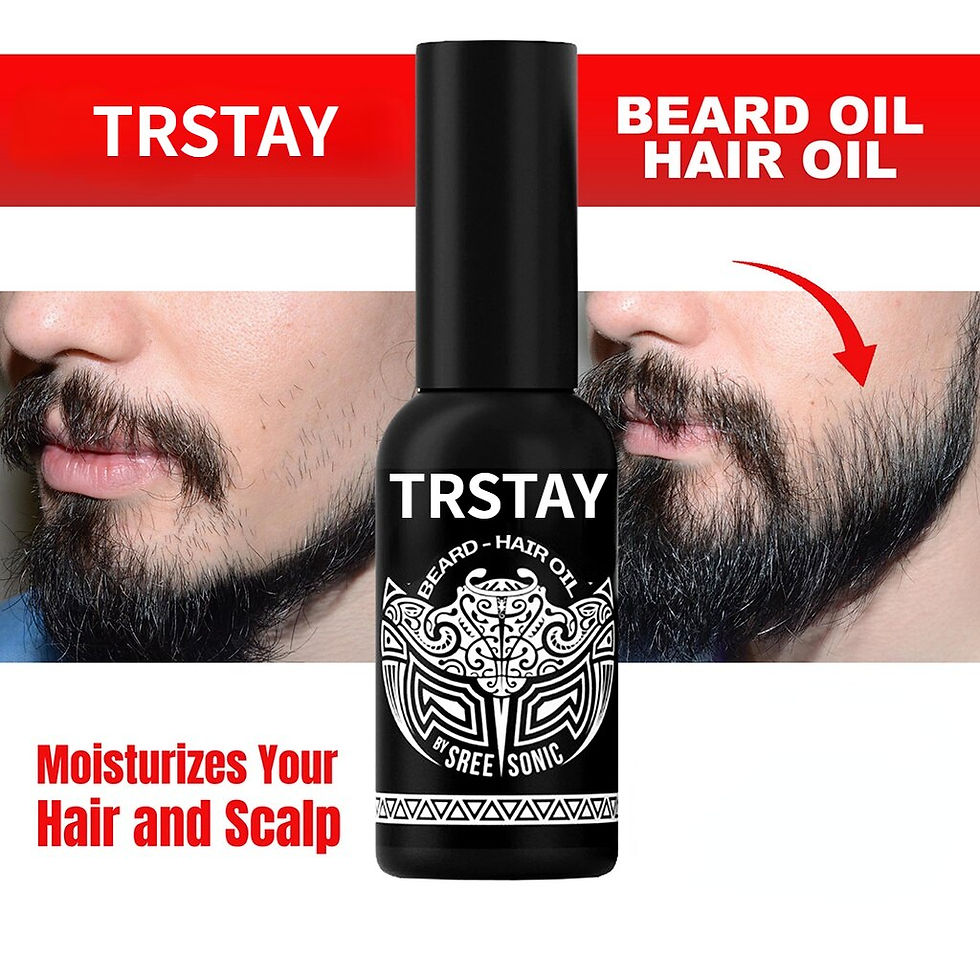 Thumbnail: Beard Hair Care Oil Bottles Premium Hair Thick Oil Beard Misai Beard Beauty Bea