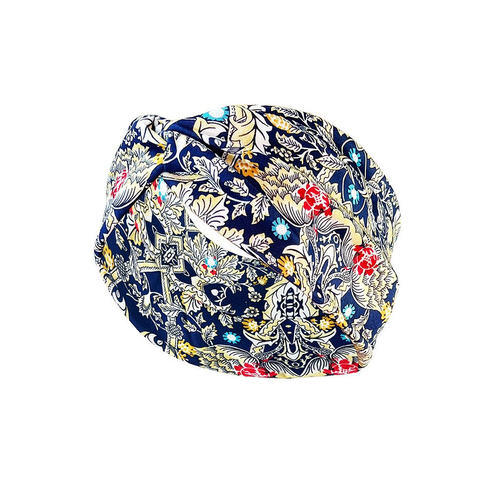Thumbnail: Head Bands Cross Elasticity Hair Band Bandana Print Head Wrap Beauty Sports Hea