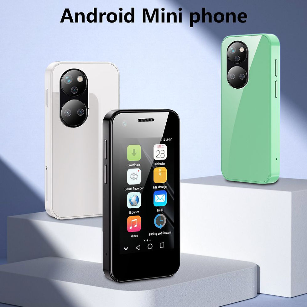 Thumbnail: SERVO 12S Max Android Small Smartphone,1GB RAM, 8GB ROM, 2.5 Inch Screen,1000mA
