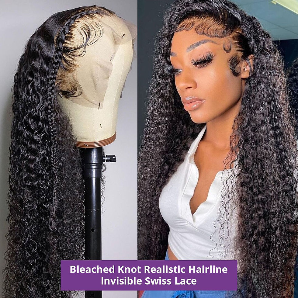Thumbnail: Deep Wave Lace Frontal Wig 13x6 Hd Curly Human Hair Wigs For Women Full 360 Lac