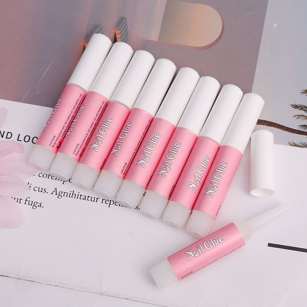 Thumbnail: 1/3/5PCS Nail Art Glue Fast-Dry Adhesive Acrylic Art False Tips 3D Decoration N