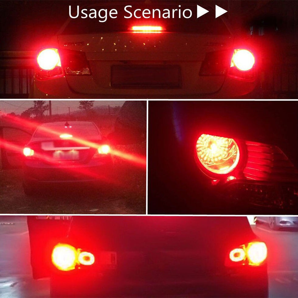 Thumbnail: 1PCS 1156 1157 T20 Car LED Signal Brake Light Backup Lighting Red Flash Strobe 