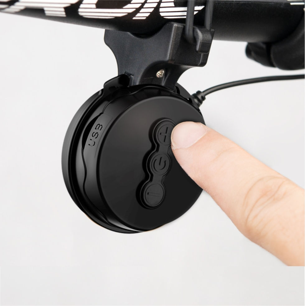 Thumbnail: TWOOC Bicycle Electronic Horn Volume Adjustment 4 Kinds of Classic Cingtones Re