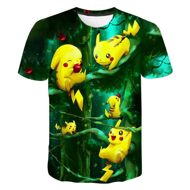 Thumbnail: Kids Boys Girls Fashion T-shirt Oversized Tops T Shirts Summer Children Casual 