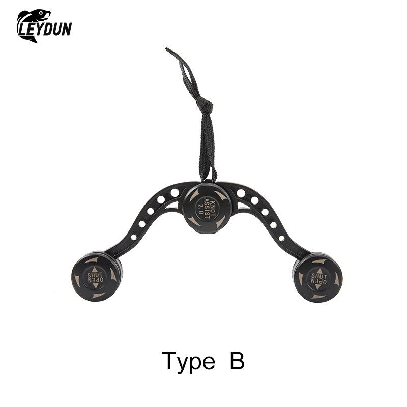 LEYDUN Fishing Tools GT FG PR Knotter Assist Line Leader Connection Knotting Ma