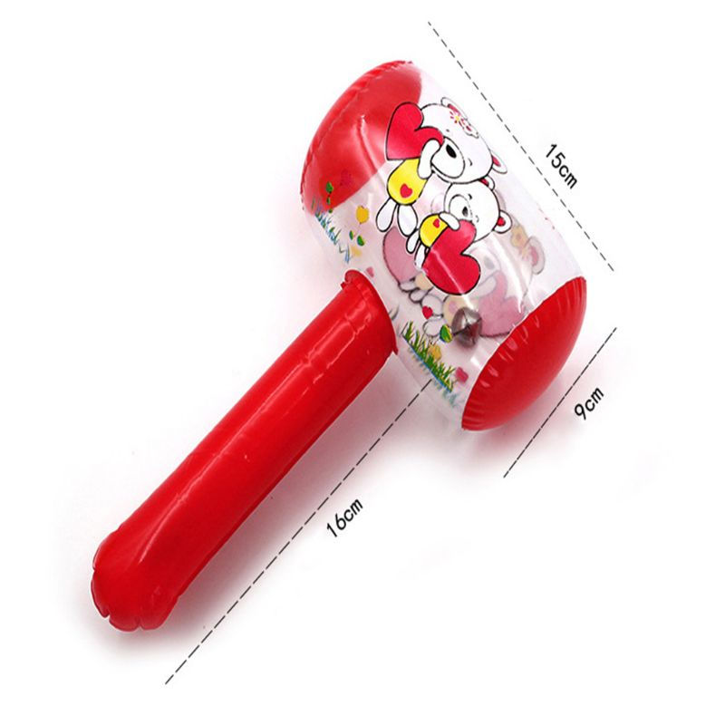 Thumbnail: Inflatable Hammer with Bell Air Hammer Baby Toys Kids Toys Party Supplies Infla