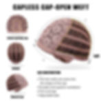 Thumbnail: HAIRCUBE Long Ombre Brown Black Light Blonde Synthetic Wigs with Bangs Heat Res