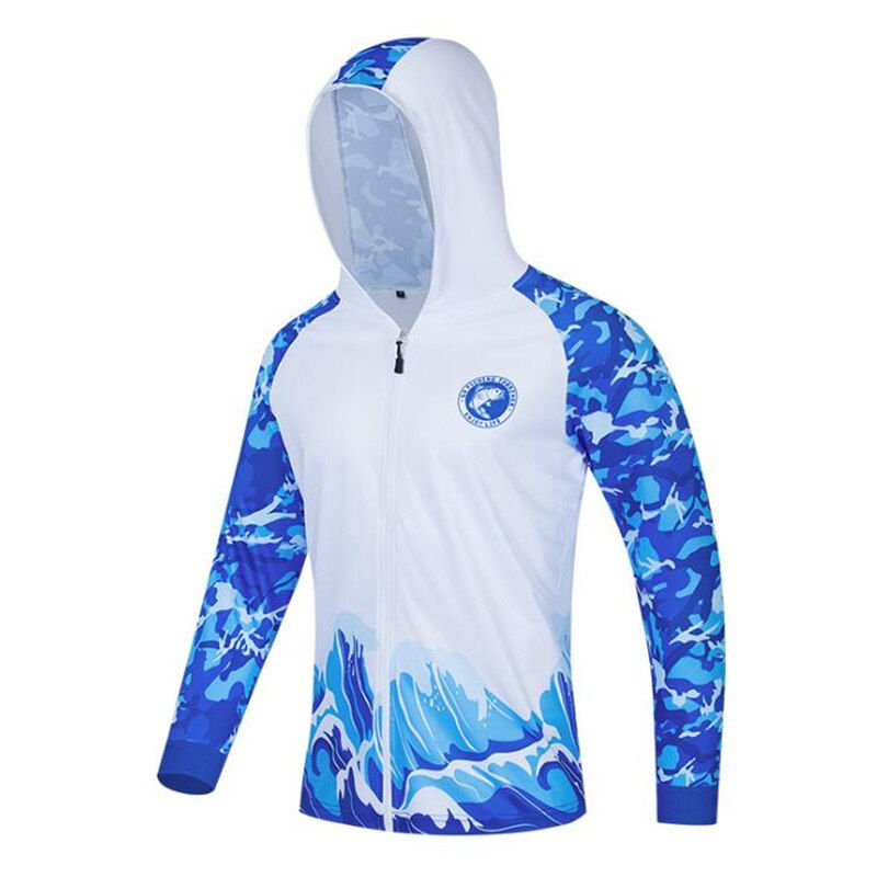 Thumbnail: Anti-UV Long Sleeve Fishing Jersey Professional Breathable Quick Dry Fishing Ho