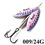 Thumbnail: FISH KING 10 Colors Spinner Bait Long Cast Double Piece Bait Fish Brass Metal L