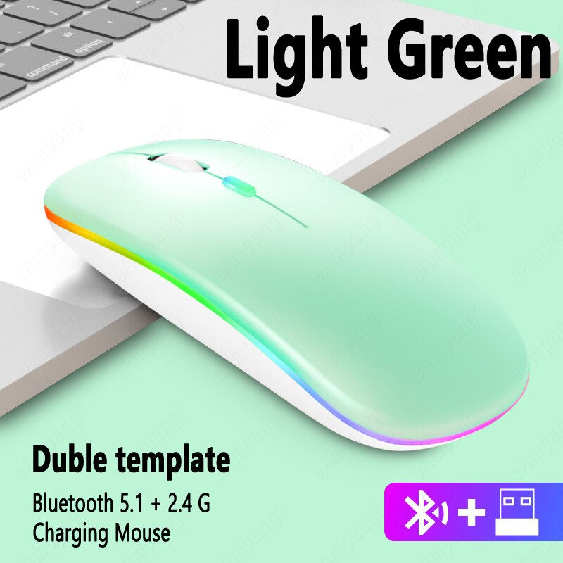 Thumbnail: 5.2 BT Wireless Mouse for Apple iPad 10.2 2019 9.7 2018 5th 6th 7th 8th 9th Gen