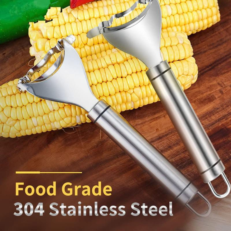 Thumbnail: New Stainless Steel Corn Stripper Corns Threshing Corn Thresher Peeler Corn Ker