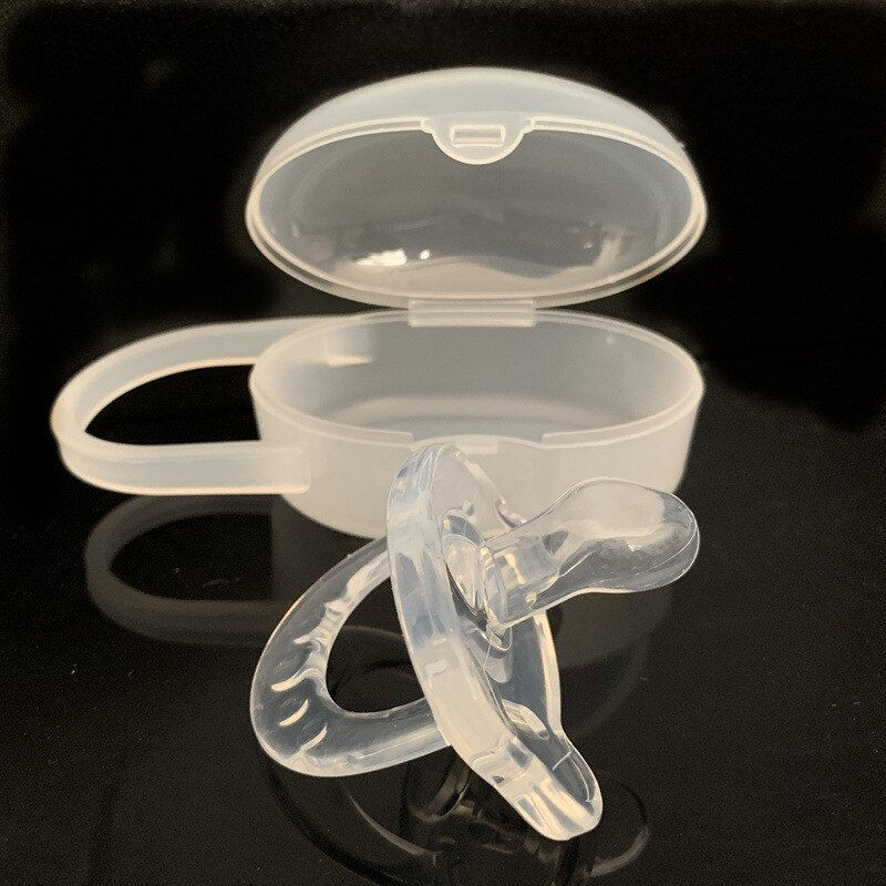 Thumbnail: Cartoon Liquid Silicone Baby Pacifier Infant Dummy Soother Baby Teether Nipple 