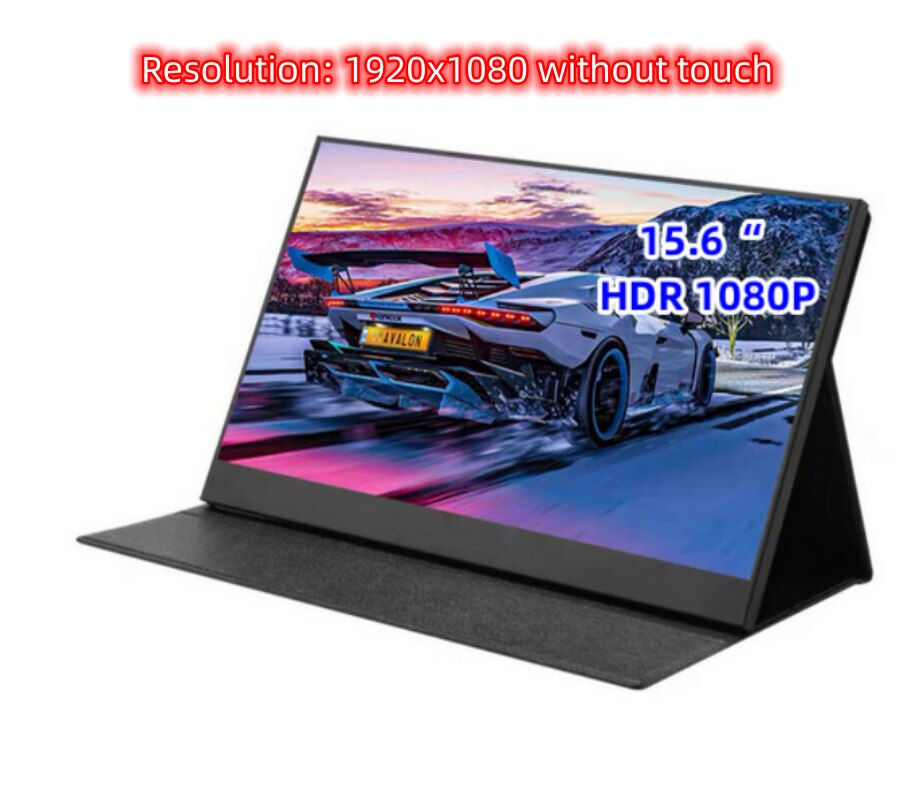 Thumbnail: 15.6'' 144Hz 1080P FHD touch Portable Gaming Monitor HDR External Second Screen