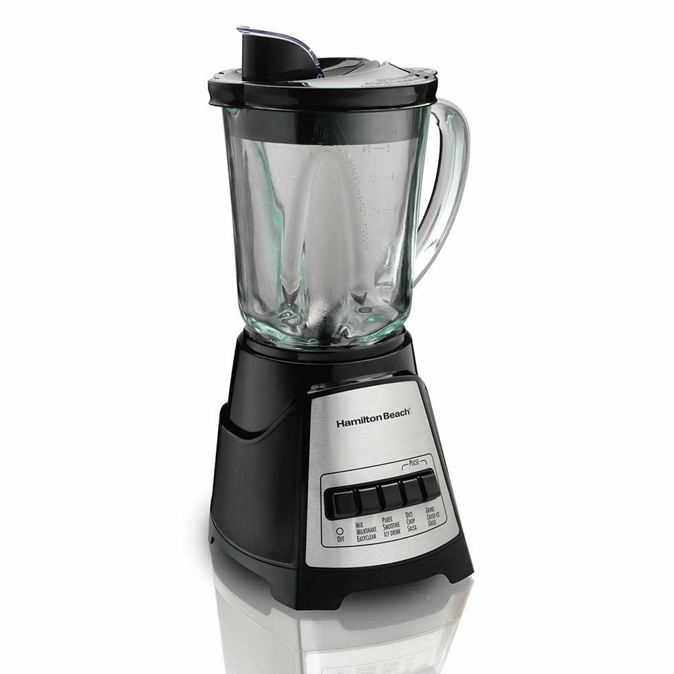 Hamilton Beach Power Elite Multi-Function Blender with Mess Free 40 oz. Glass J