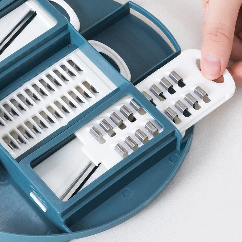 Thumbnail: Kitchen Multifunctional Salad Utensils Vegetable Chopper Carrot Potato Manual S