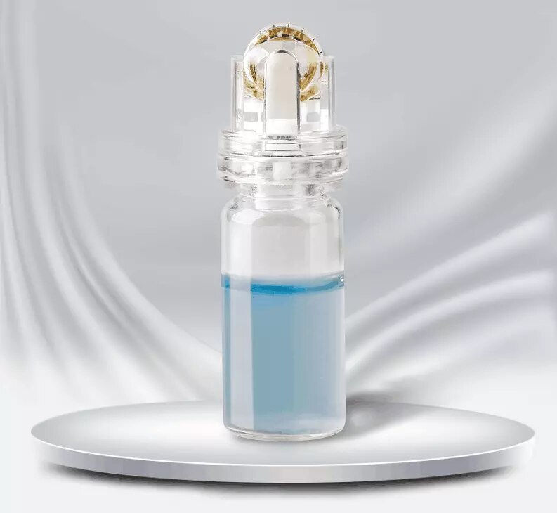 Thumbnail: Titanium Needle Hydraroller 64 Derma Mesotherapy Serum Fine Touch Applicator Hy
