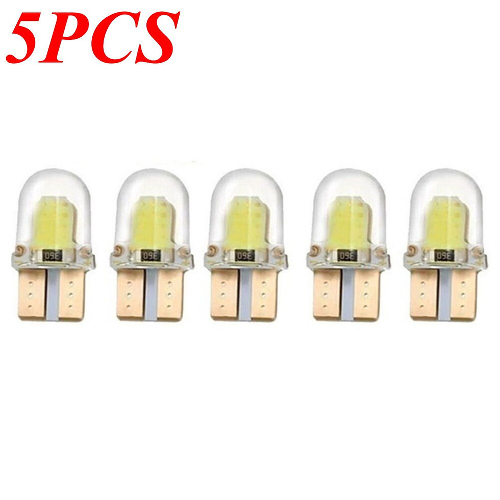 Thumbnail: LED W5W T10 194 168 W5W COB 4SMD Led Parking Bulb Auto Wedge Clearance Lamp Can