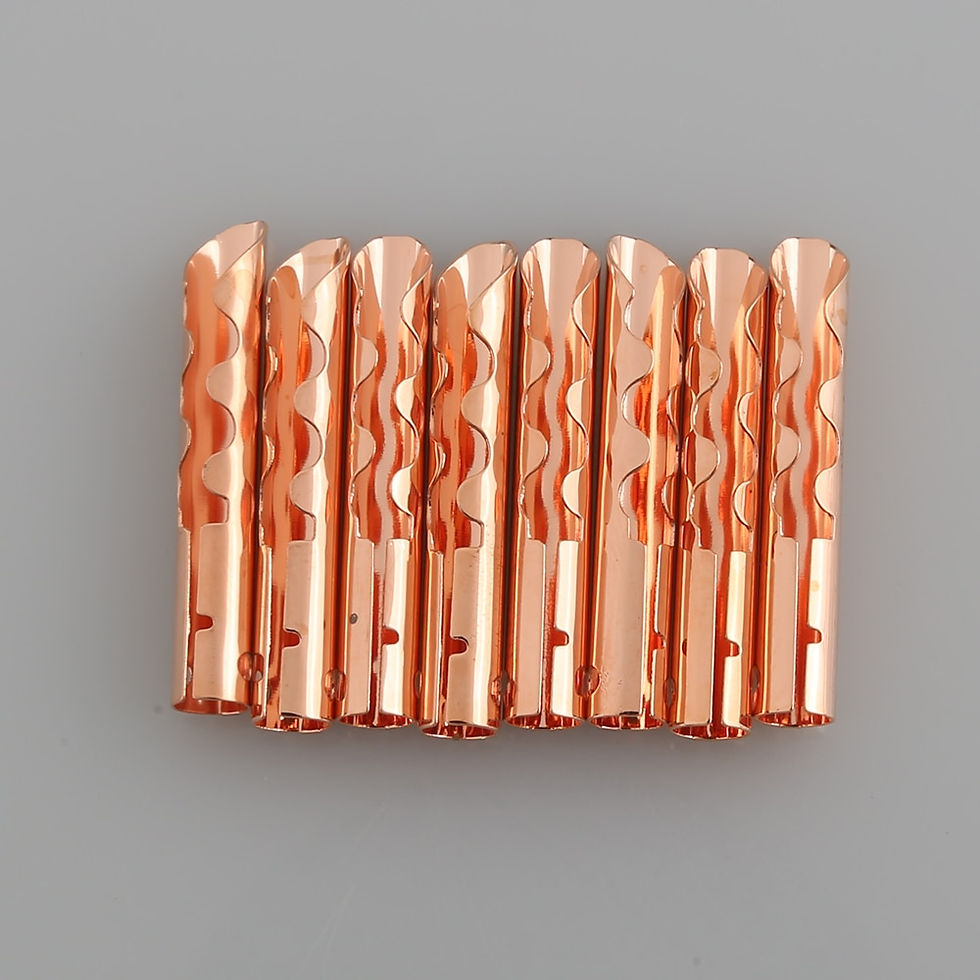 Thumbnail: High Quality Pure copper BFA 4mm Z-Type Banana Plug Speaker Cable Connector