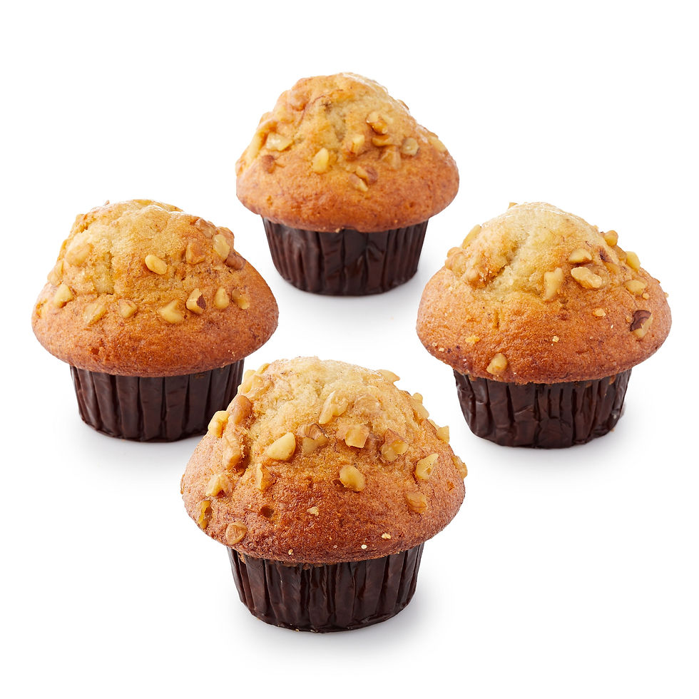 Thumbnail: WISHALIVE FRESH Banana Nut Muffins, 14 oz, 4 Count