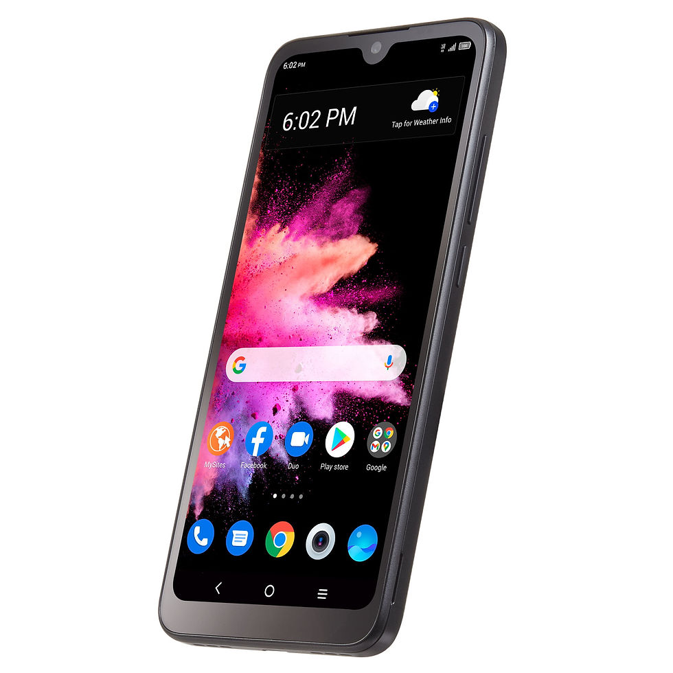 Thumbnail: TCL 30 Z, 32GB, Black- Prepaid Smartphone